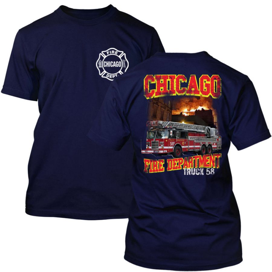 Chicago Fire Dept. - Truck 58 T-Shirt